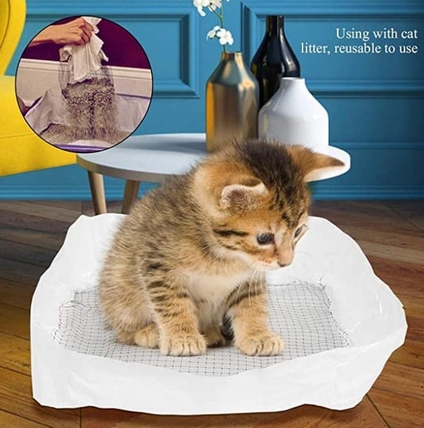 (Hot SALE - 48% OFF) Reusable Cat Litter Liners Bag
