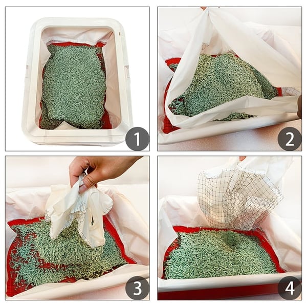 (Hot SALE - 48% OFF) Reusable Cat Litter Liners Bag