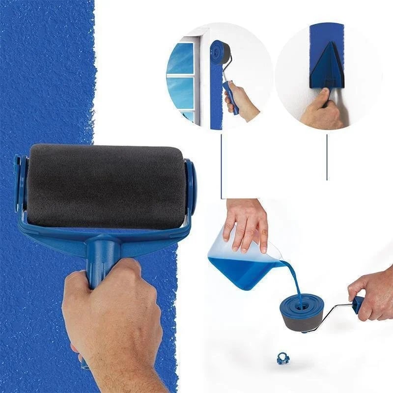 (Father's Day Gift-BIG SALE) Paint Roller Brush Painting Handle Tool-BUY 2 FREE SHIPPING