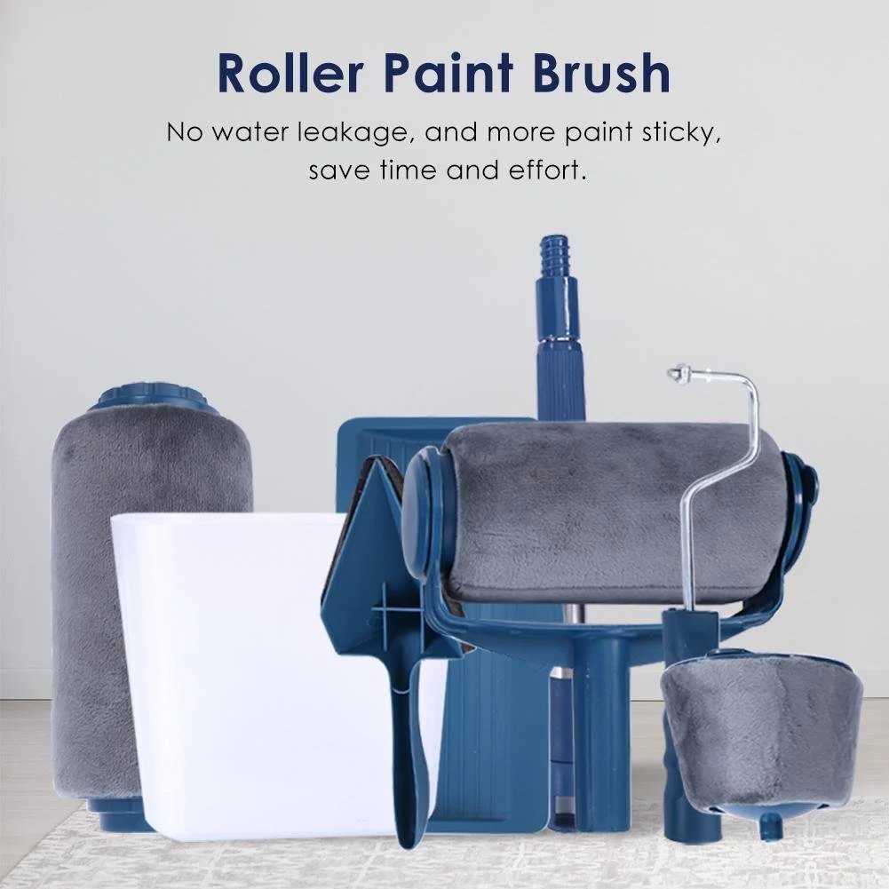 (Father's Day Gift-BIG SALE) Paint Roller Brush Painting Handle Tool-BUY 2 FREE SHIPPING