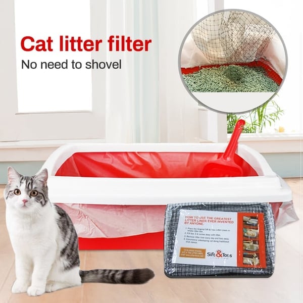 (Hot SALE - 48% OFF) Reusable Cat Litter Liners Bag